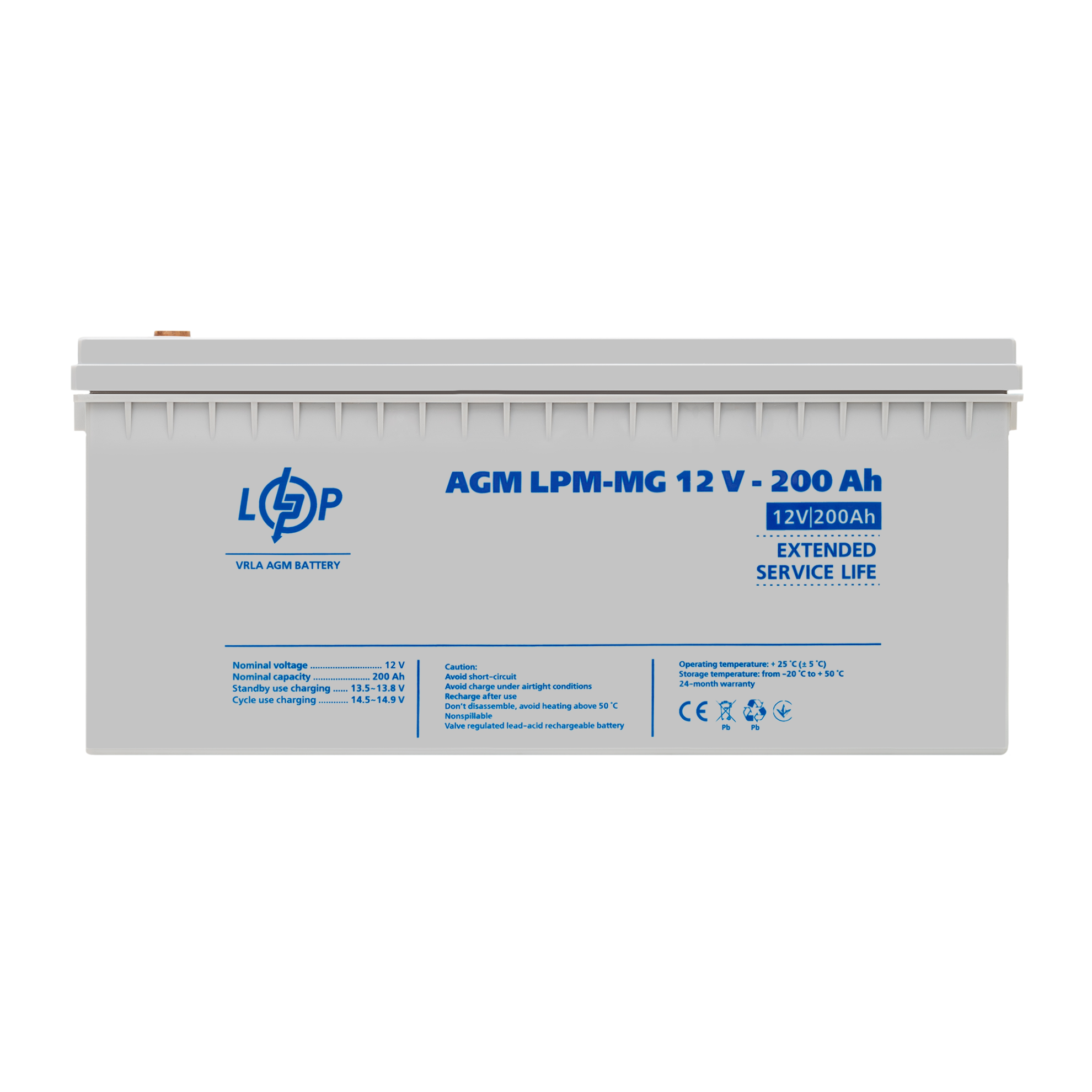 Акумуляторна батарея LP LPМ MG12- 200АН типу MULTIGEL